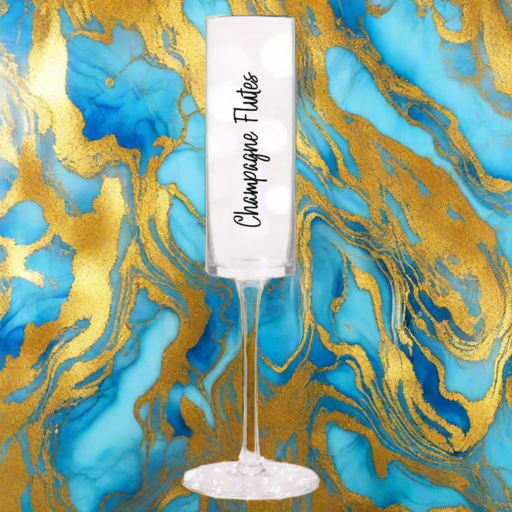 Champagne flute - to personalize