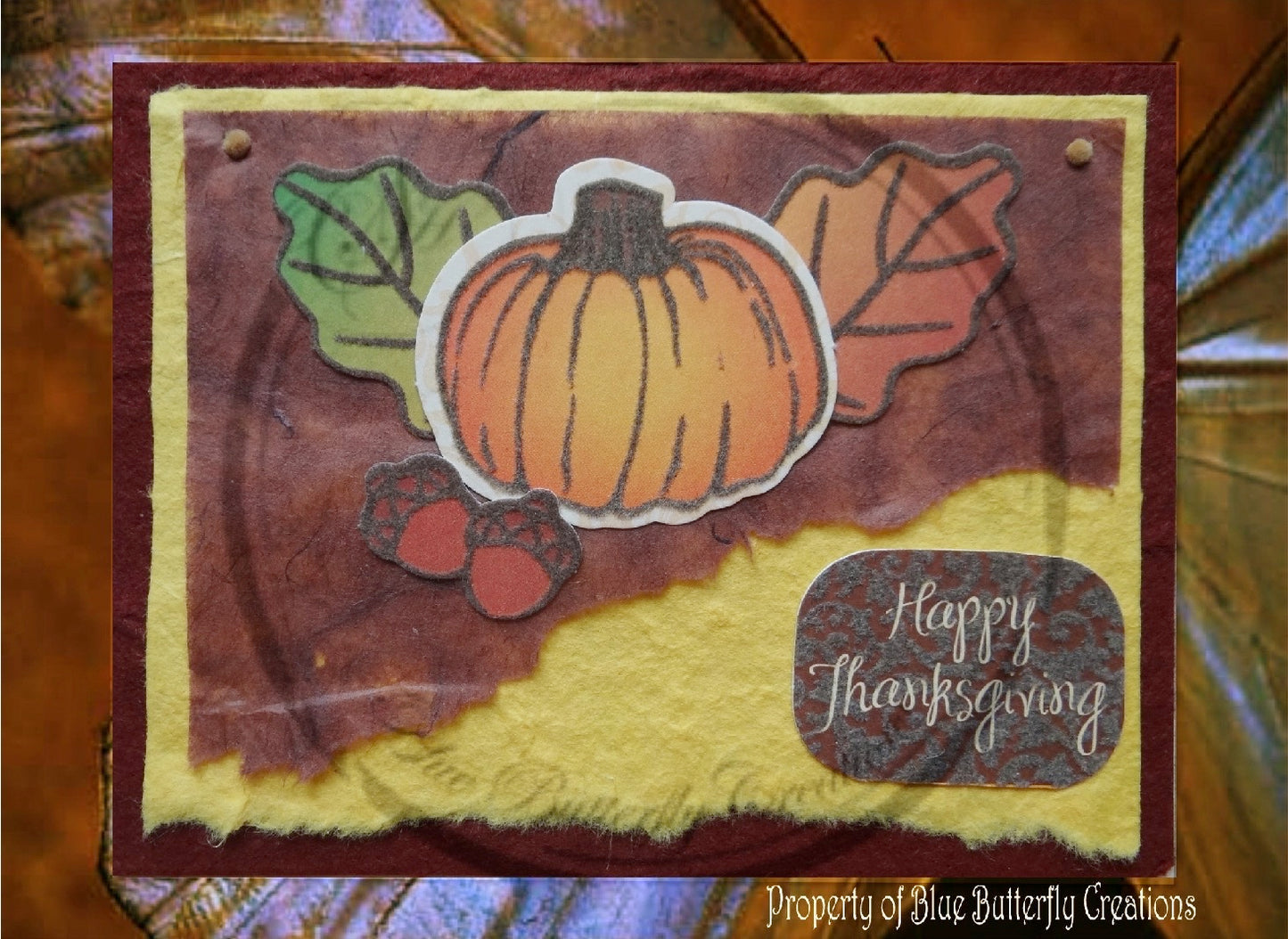 Thanksgiving & Fall or Autumn