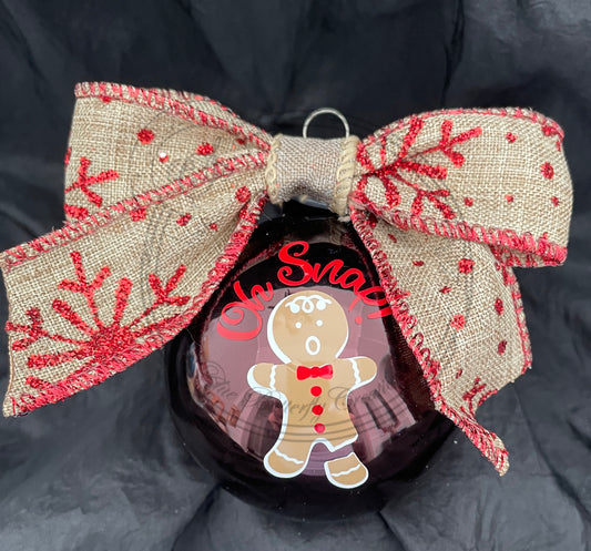 Gingerbread Man Ornament