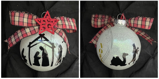 Nativity Noel Ornament