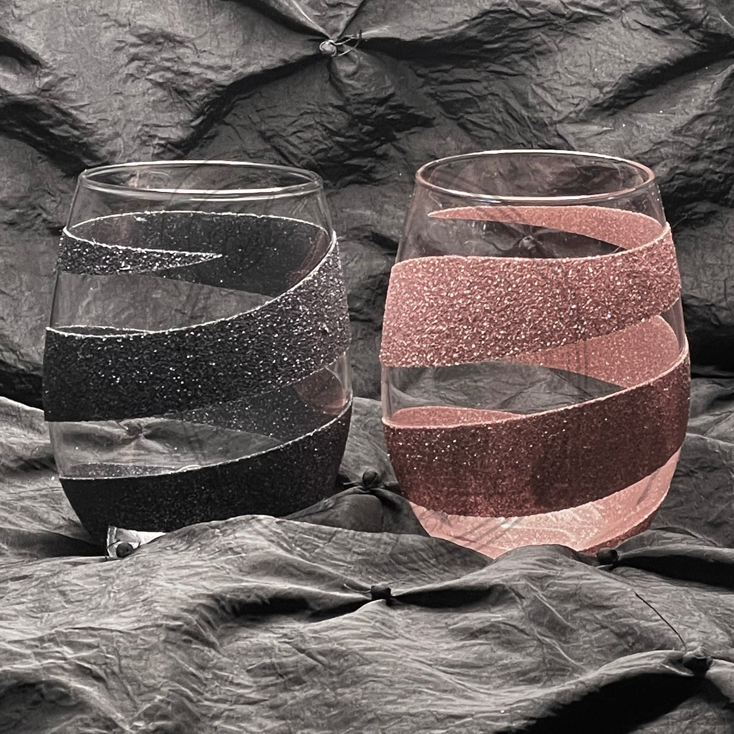 Drinkware - Stemless wine glasses set
