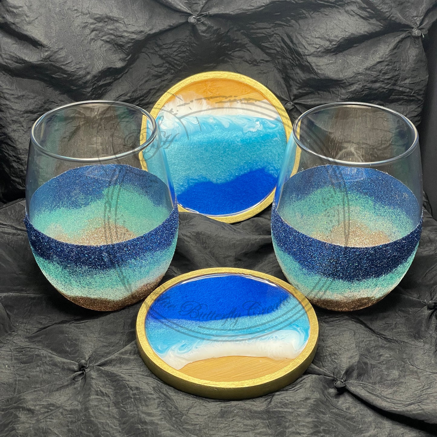 Drinkware - Stemless wine glasses set