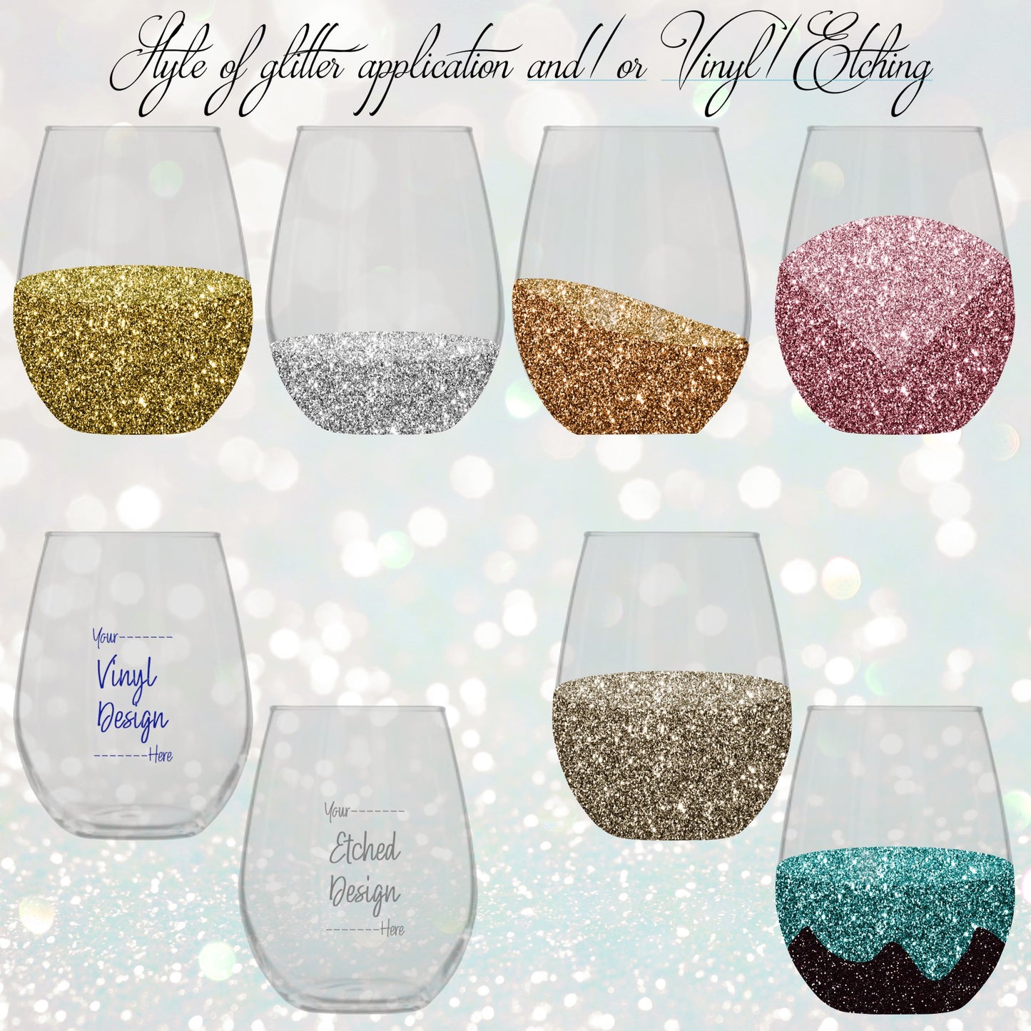 Champagne flute - to personalize
