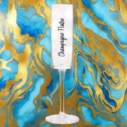 Champagne flute - to personalize