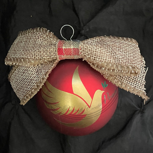 Dove Peace Ornament