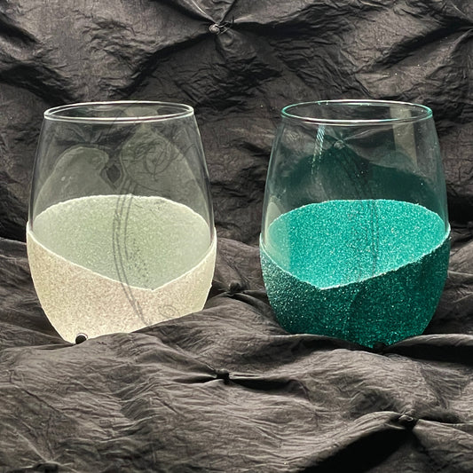 Drinkware - Stemless wine glasses set