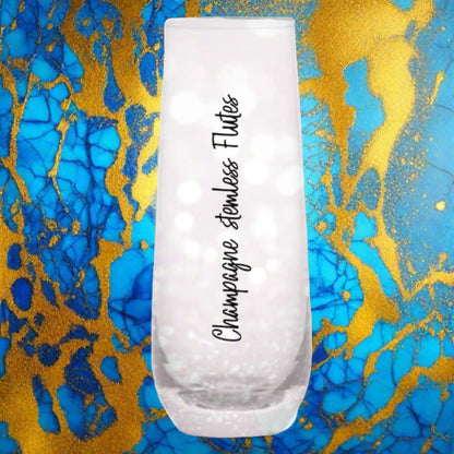 Stemless Champagne flute - to personalize