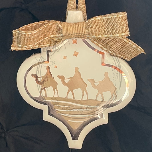 Tile Ornament - 3 Kings